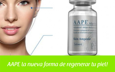 AAPE la nueva forma de regenerar tu piel!